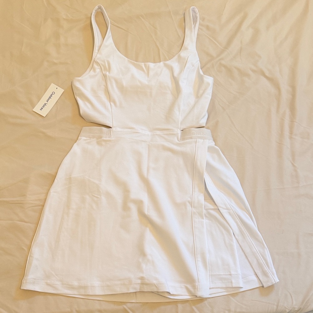 Outdoor Voices Exercise Court Dress in Brilliant White (M) NWT
